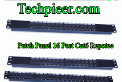 Patch Panel 16 Port Cat6