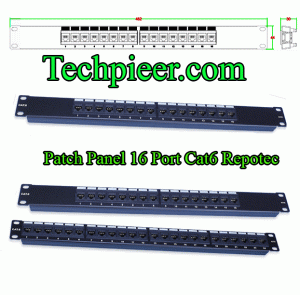 Patch Panel 16 Port Cat6