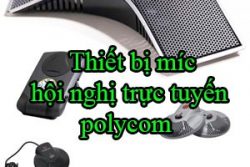 Thiet Bi Mic Hoi Nghi Truc Tuyen Polycom