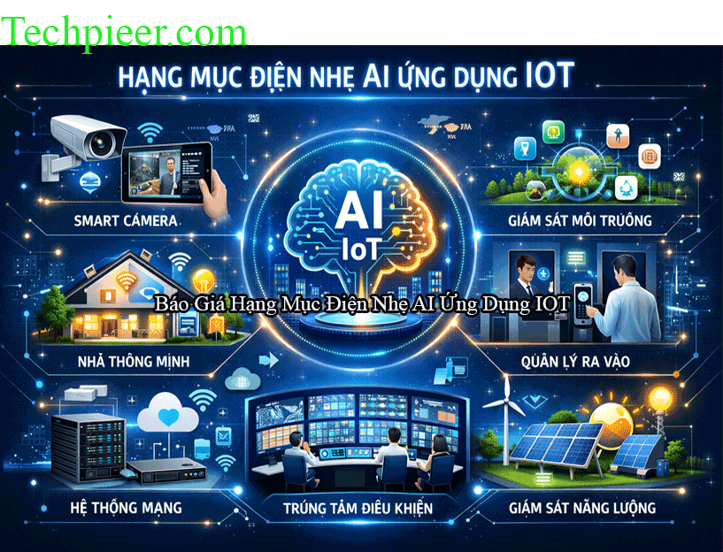 Báo Giá Hạng Mục Điện Nhẹ AI Ứng Dụng IOT