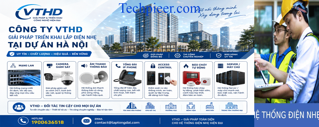 Triển Khai Điện Nhẹ Thiết Bị Tại Công Trình Hà Nội