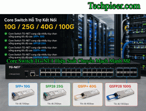 Giải Pháp Lắp Hệ Thống Mạng 10Gbps/ 25Gbps