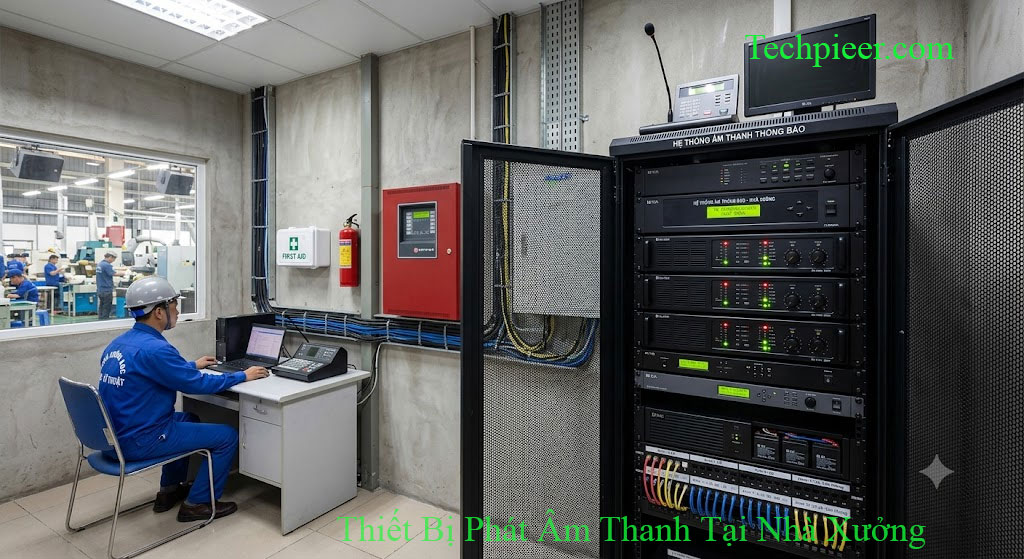 Thiết Bị Phát Âm Thanh Tại Nhà Xưởng