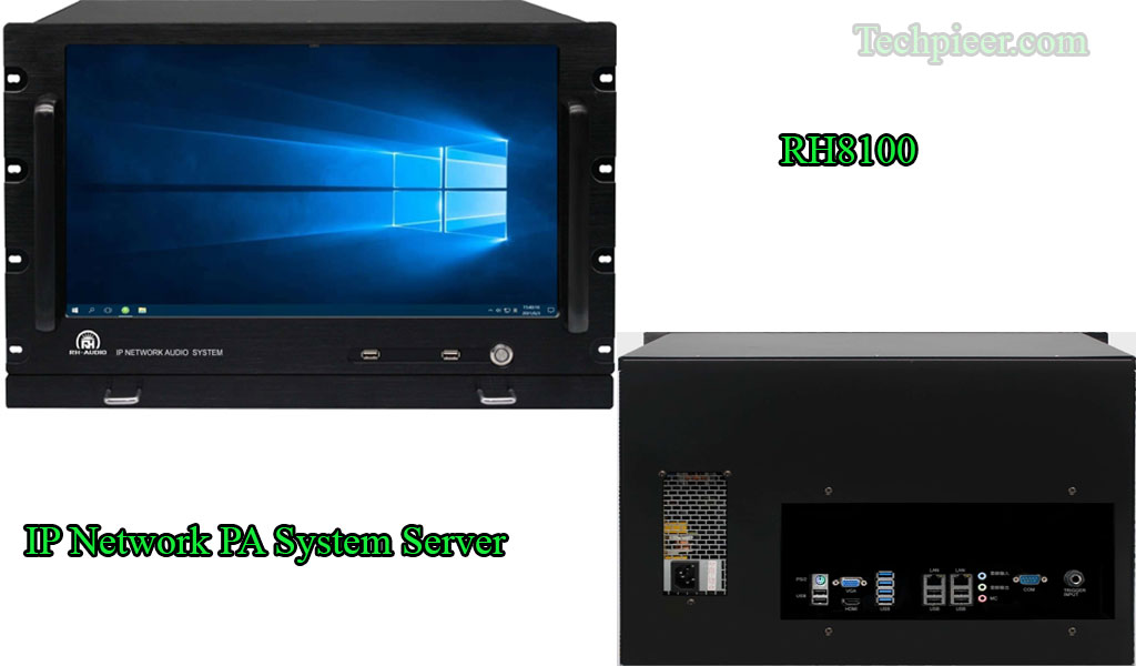 Rh8100 Ip Network Pa System Server