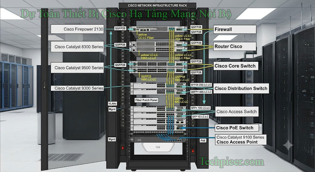 VTHD Cung Cấp Thiết Bị Mạng Lan Nội Bộ Giải Pháp Thiết Kế Điện Nhẹ